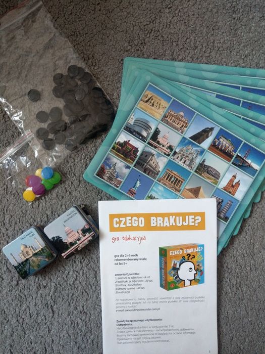 Gra edukacyjna - Czego brakuje?