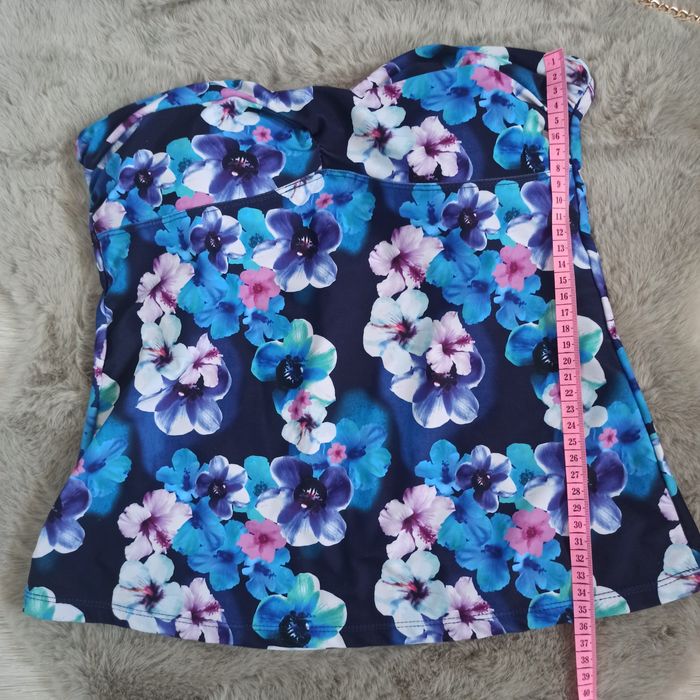 Top od bikini w kwiaty