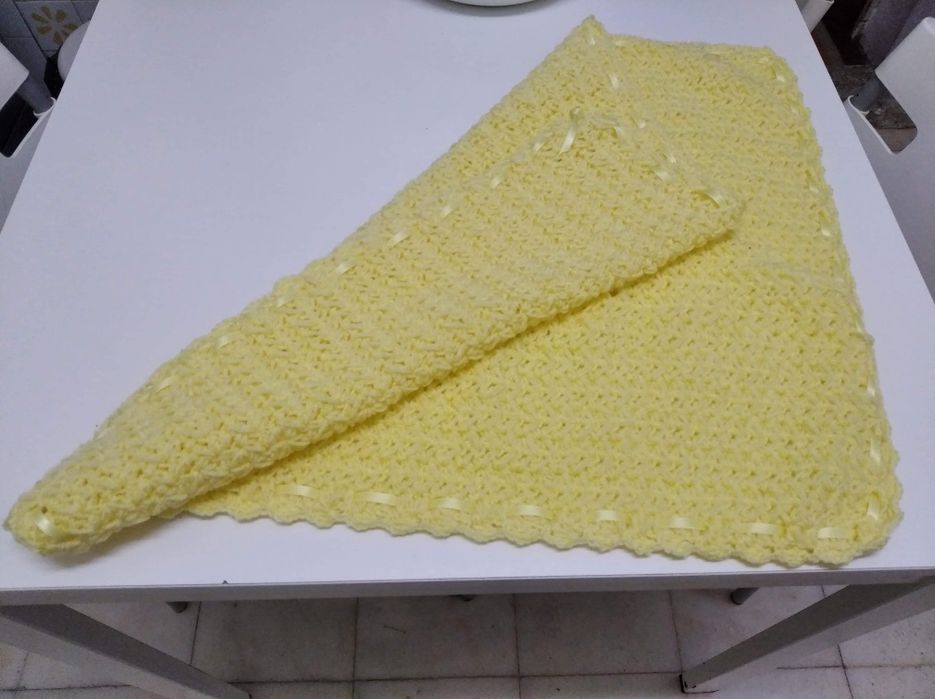 Manta de bebé, ideal para oferecer em chá de bebé