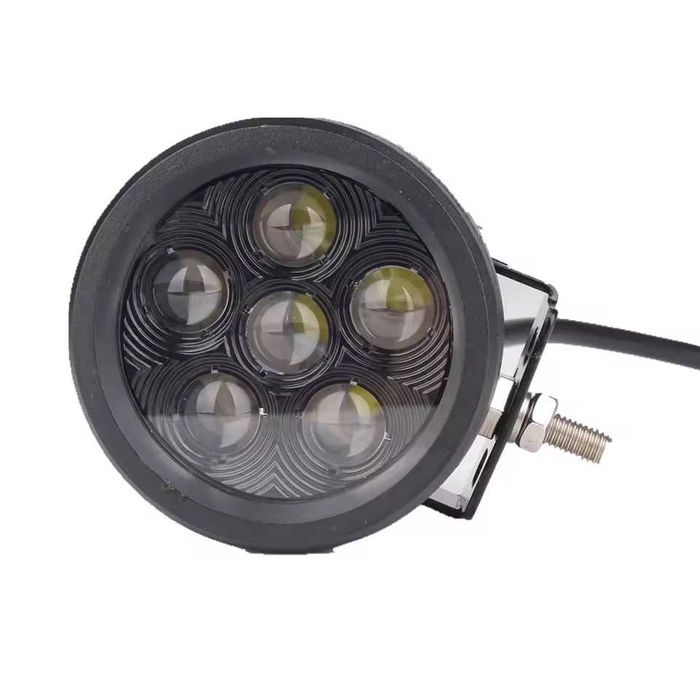 Faróis auxiliares LED redondos 18W - Projector offroad