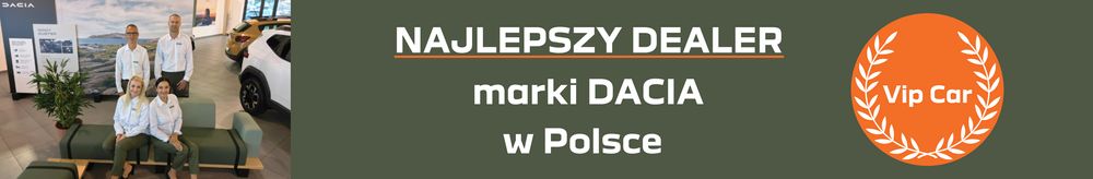 Dacia Vip Car top banner