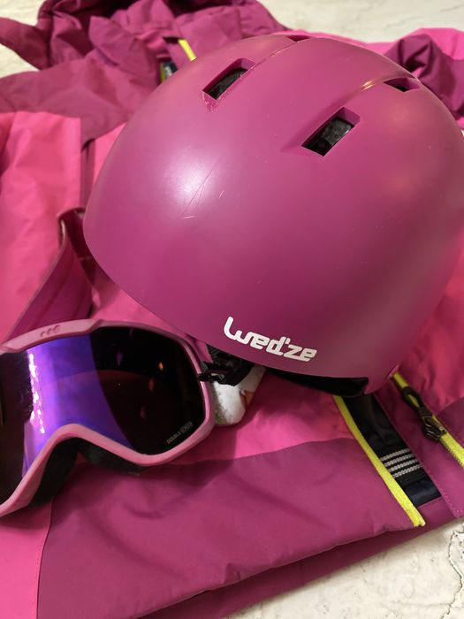 Kask wedze plus gogle