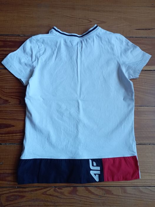 T-shirt biały 4f