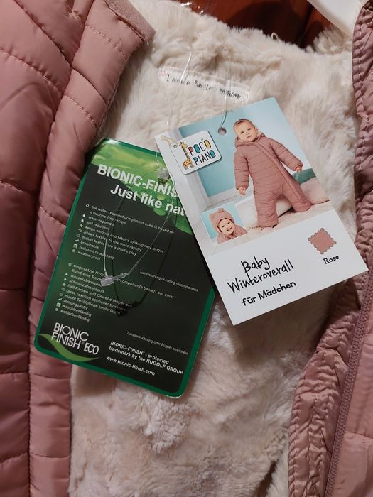 Зимовий комбінезон на дівчинку Pocopiano 110 см