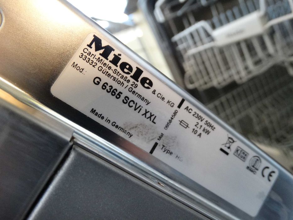 Zmywarka Miele do pełnej zabudowy G 6365 SCVi XXL 6 m-cy gwarancji