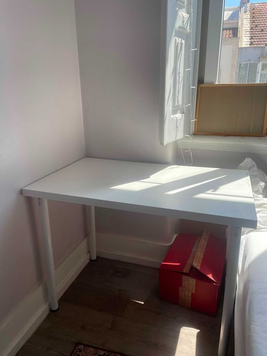 Mesa Ikea Adils Branca Usada
