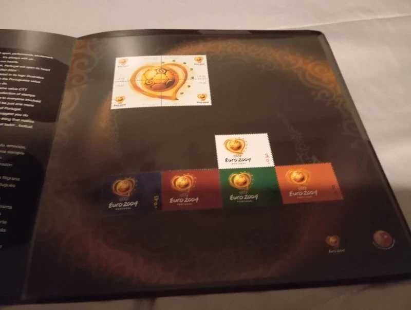 Coleção selos Portugal - Euro 2004