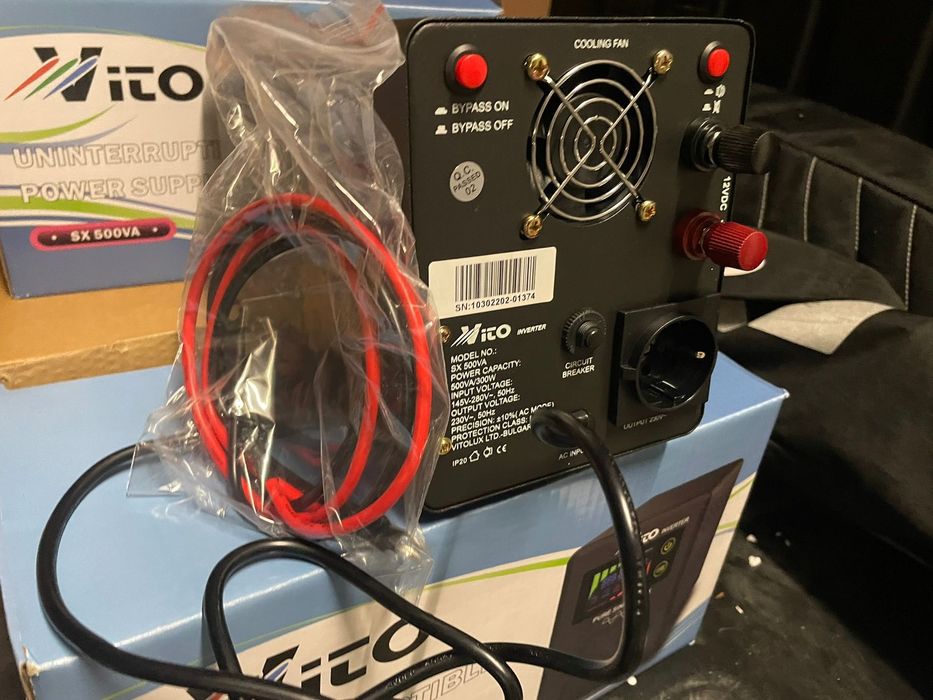 Інвертор (Инвертор) ЧИСТА СИНУСОЇДА Блок живлення котла VITO SX500VA