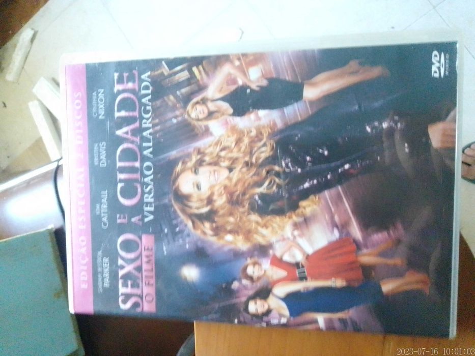 2 Dvds SEXO E A CIDADE 1 O Filme Edição Especial 2 DISCOS Vrs Alargada
