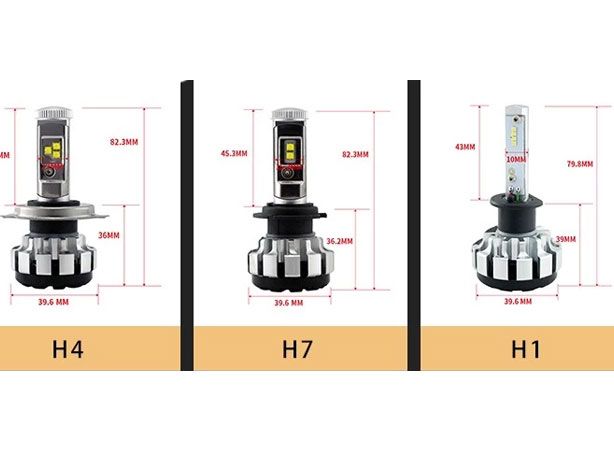 Lâmpadas LED H4 Pro Turbo (CANBUS) 80W Luz Branca 6000K (NOVO)