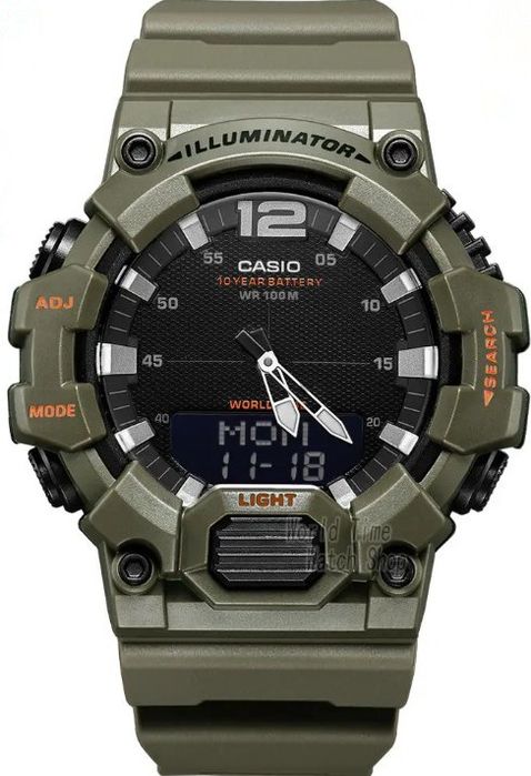 Кварцевий годинник Casio HDC-700 | G-shock | Casio MRW-210H-1AVDF