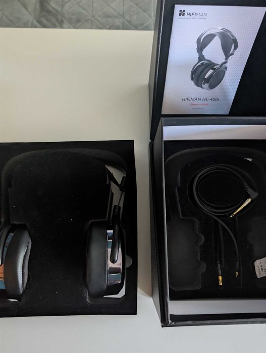 HiFiMan HE400i - słuchawki planarne otwarte - stan idealny