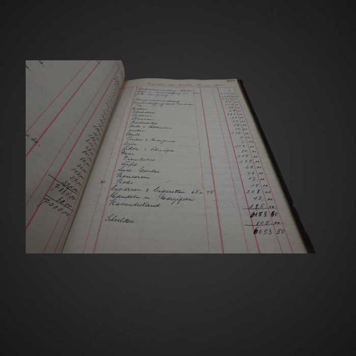 Księga handlowa zapisy magazynowe i finansowe 1897/1952  j5/101271