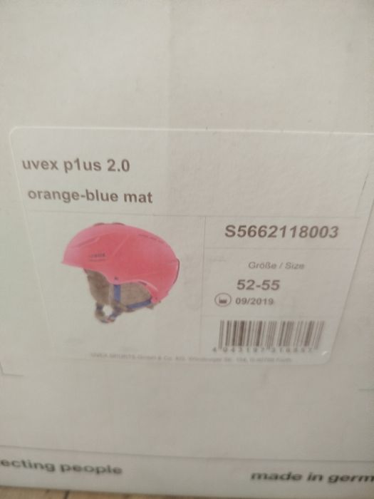 Kask narciarski UVEX rozm. 52-55