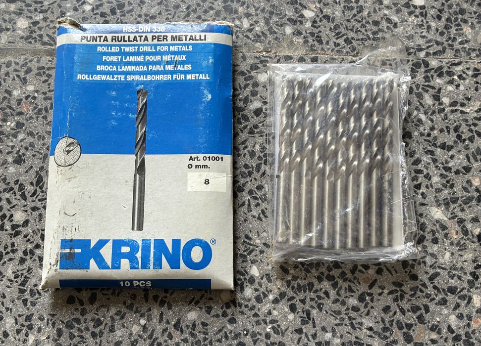 Brocas (p/metal) HSS "HILTI" Ø 2; 3; 4; 5; 6 e 8