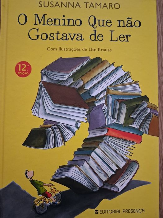 O Livro O Menino que não Gostava de ler 12Edição
