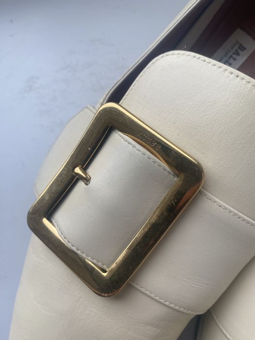 Балетки коліру перлини ІТАЛІЯ BALLY 38 розмір