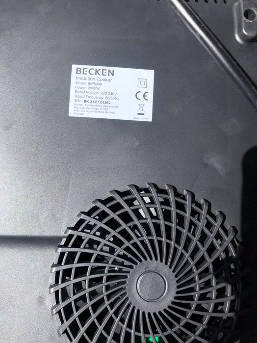 Placa de indução portátil