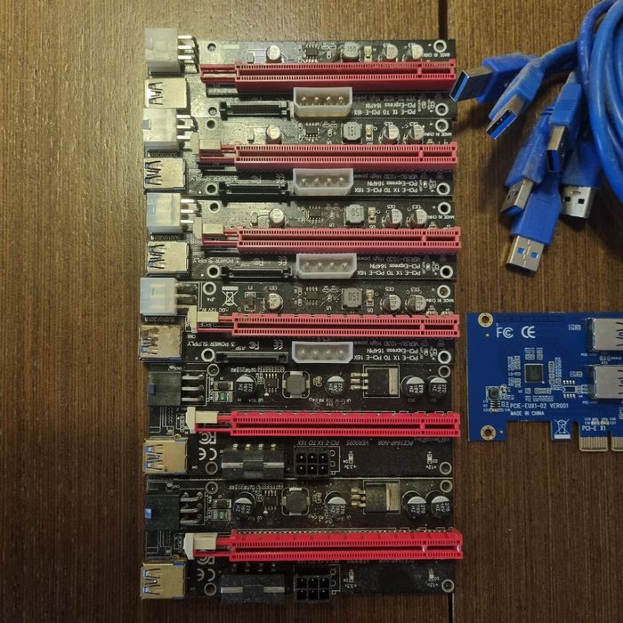 PCIe USB Modules for Mining441687240533626881