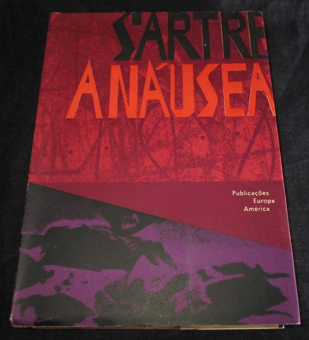 Livro A Náusea Sartre Colecção Século XX Europa-América