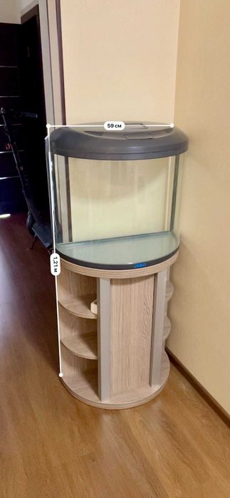 Акваріум Jebo R760 з тумбою 62 л.