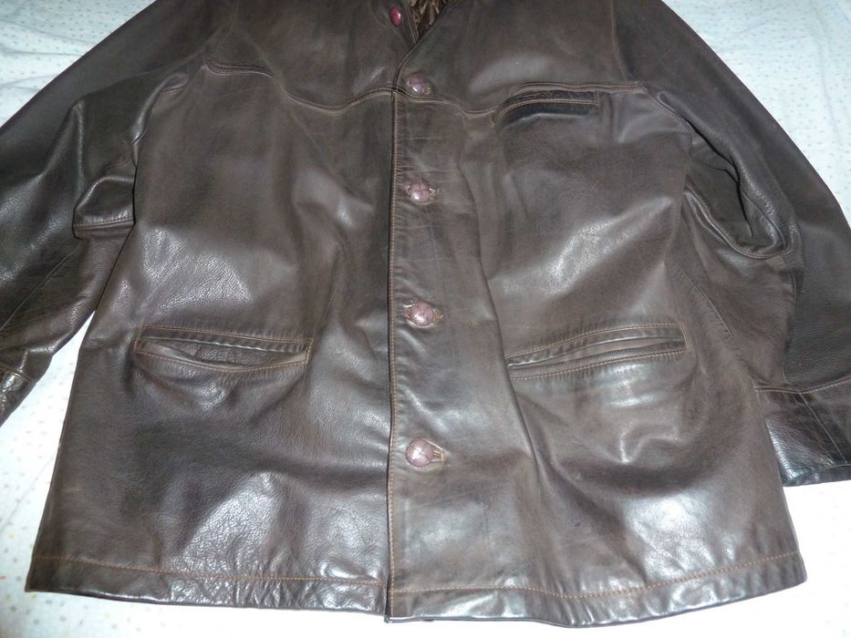 Casaco usado de pele castanha NB Collection XL - SALDO