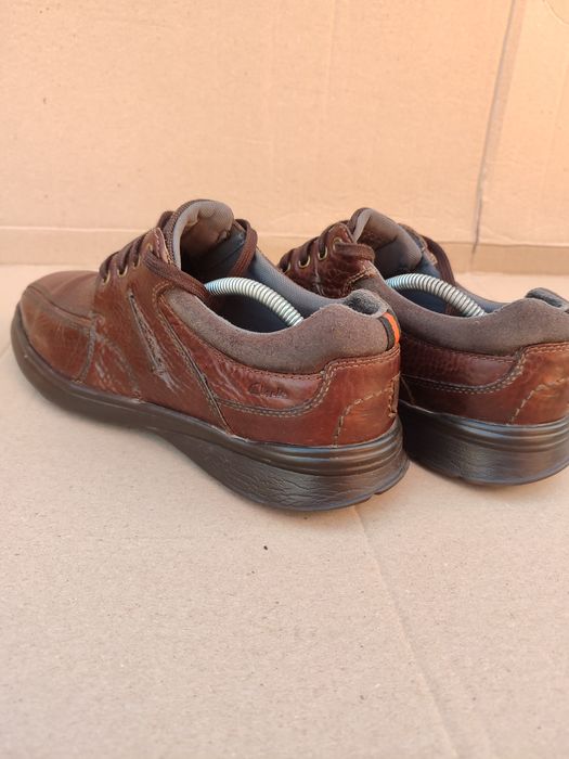 кожаные туфли Clarks 42,5 размер