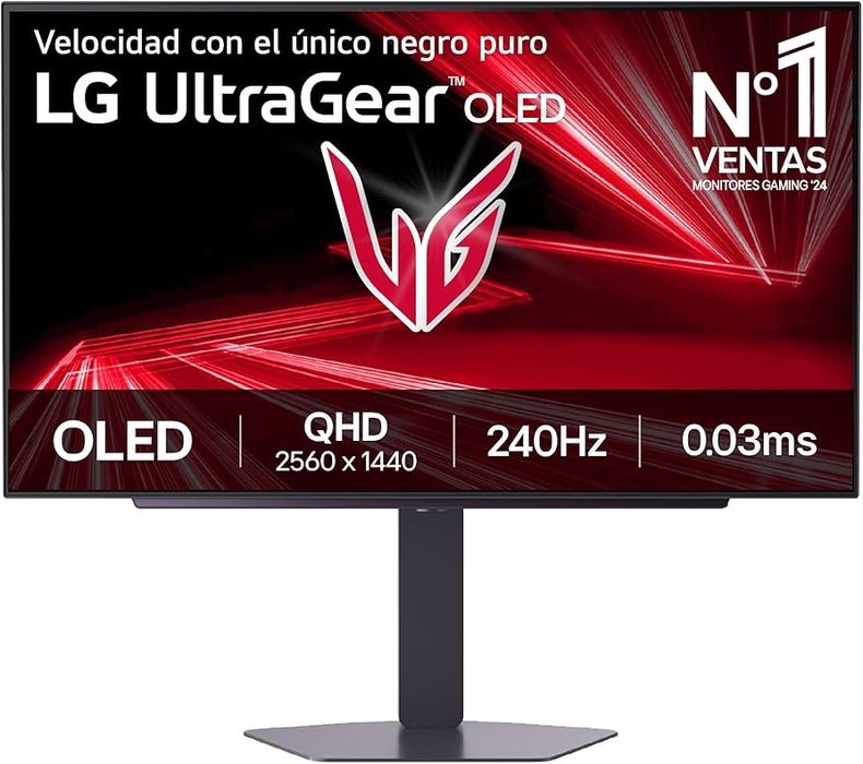 Monitor LG UltraGear OLED 27” 240Hz – Impecável (como novo)