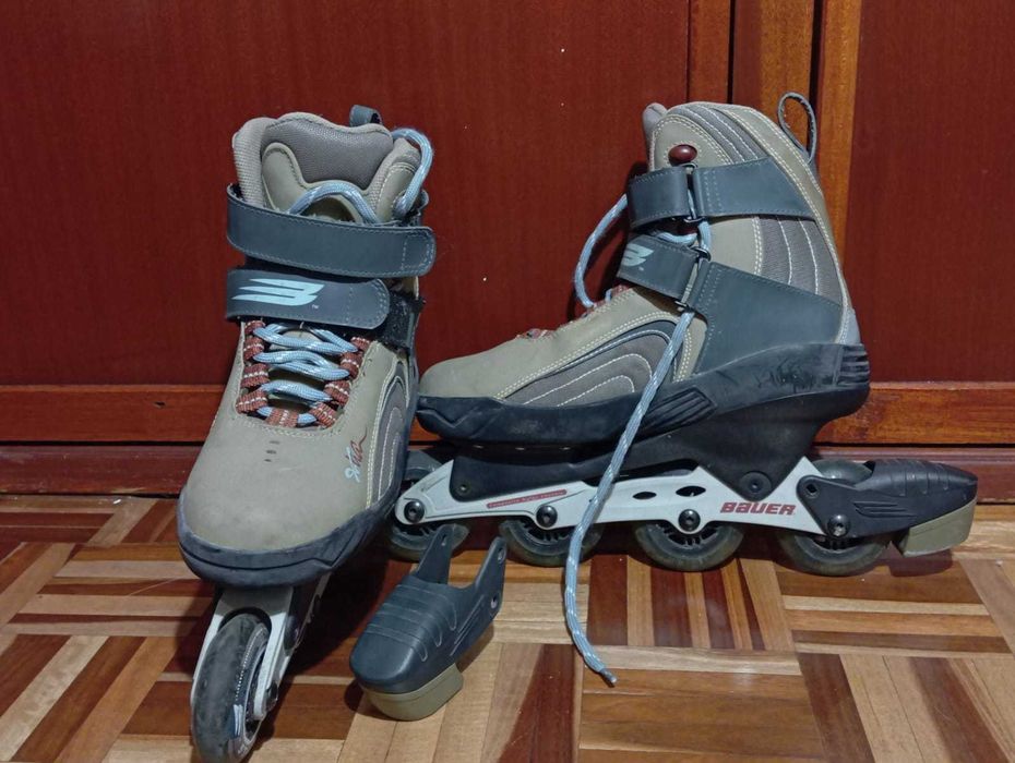 Patins em Linha BAUER – Quase nunca usados