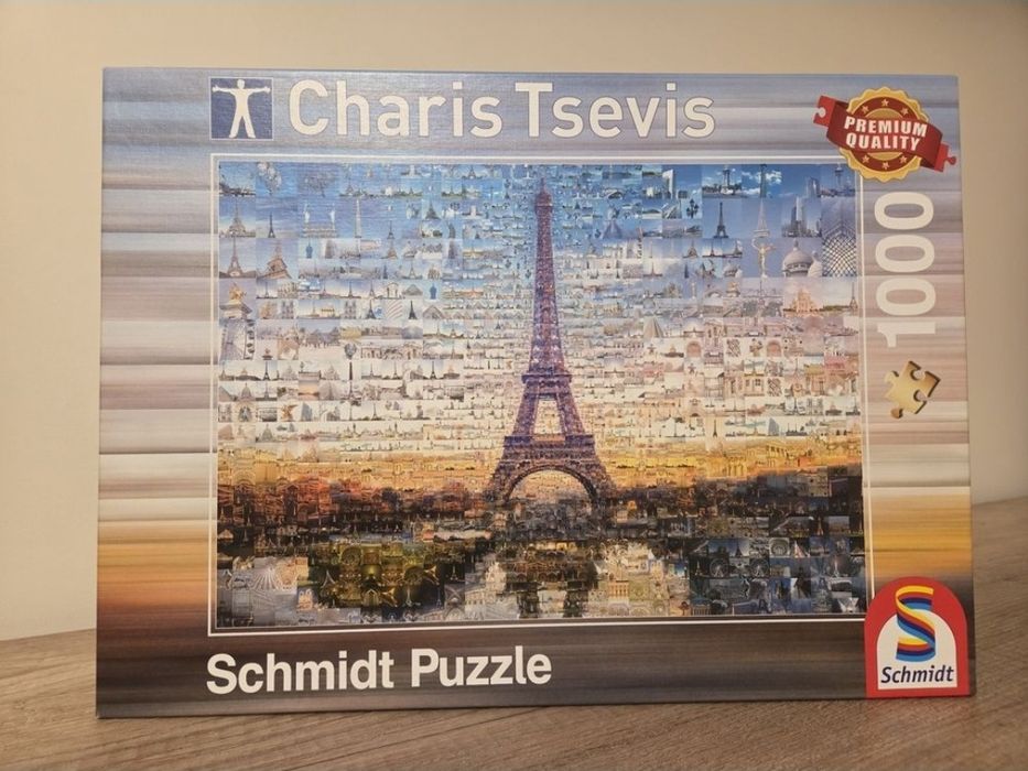 SCHMIDT PUZZLE PARYŻ 1000 Francja Wieża Eiffla CHA