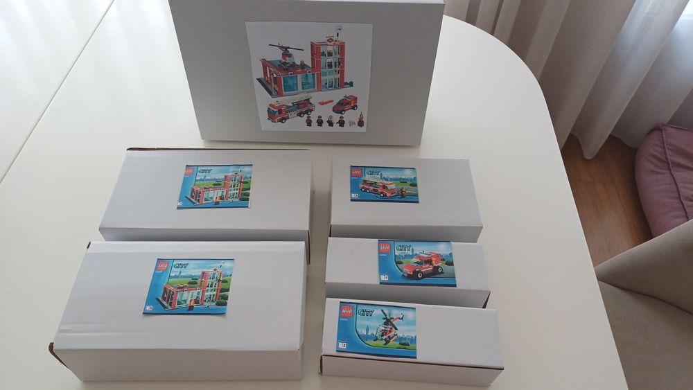 Lego - Quartel dos bombeiros Ref 60004