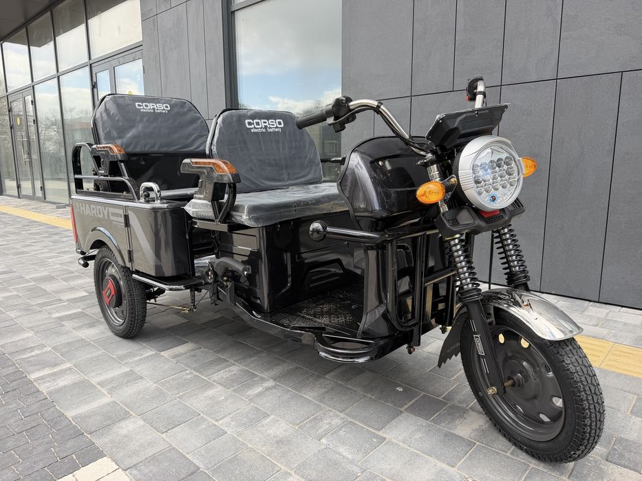 Електричний вантажний трицикл Corso Hardy 1200w