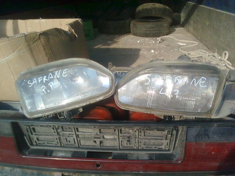 Reno Safrane Renault 1 Lampy Przód Tył Blenda Klapy Lusterka Klamki 94