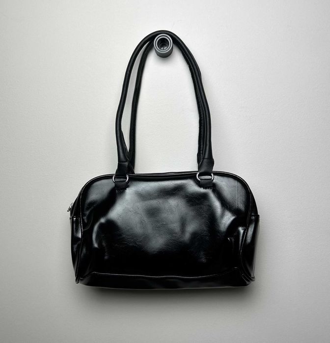 Czarna torebka typu Tote Retro