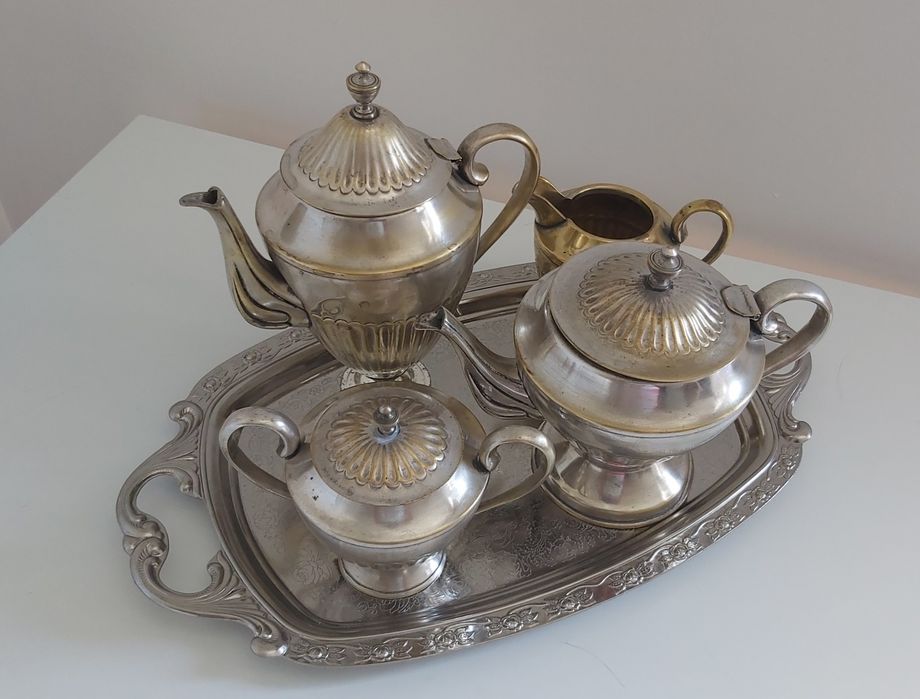 Conjunto decorativo em casquinha