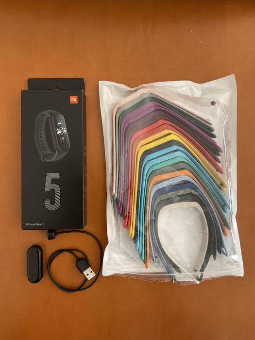 Mi Smart Band 5 [ Inclui 21 Braceletes Novas ]