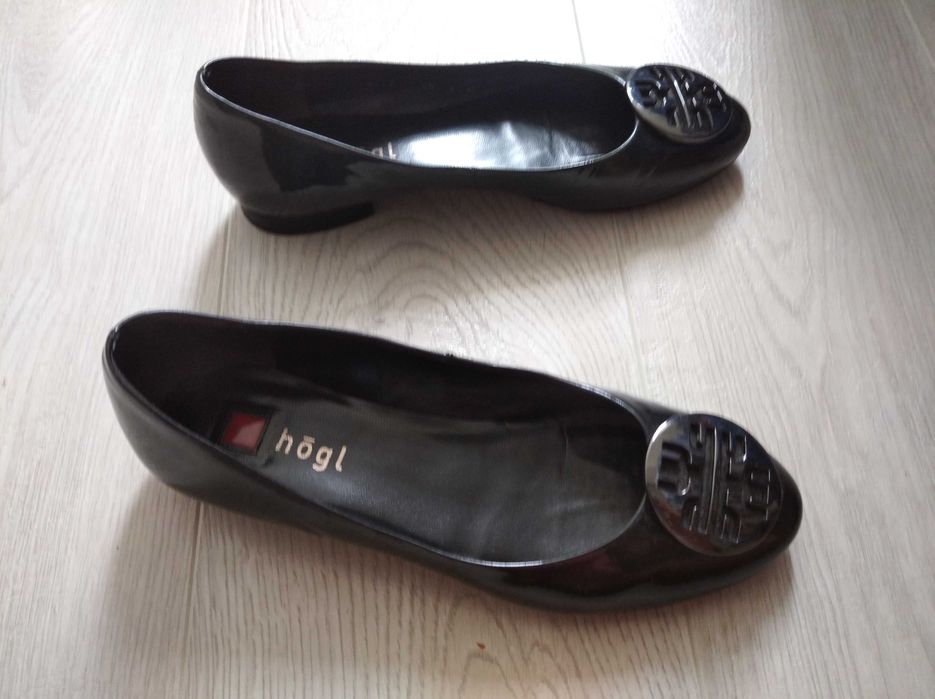 Балетки, Жіночі туфлі Hogl, натуральна шкіра, р.39