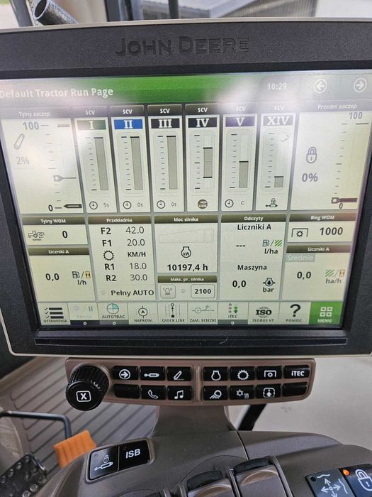 Ciągnik John Deere 6215 R GPS  najbogatsza wersja! ORYGINAŁ! BDB