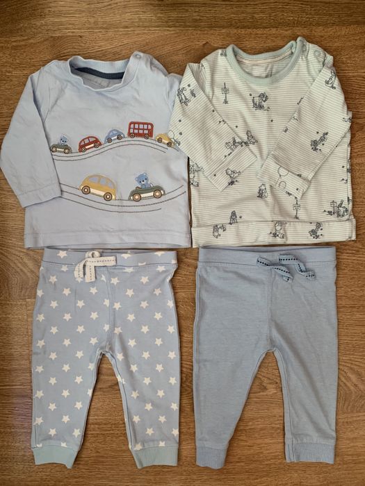 Лонгслив George, набір речей 0-3 міс, штани, кофтинка George