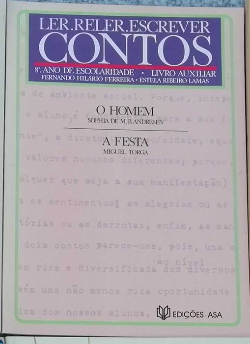 Ler, reler, escrever - contos64739223711362121