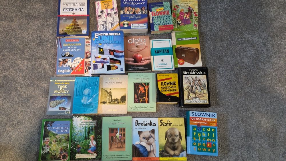 Książki od 1 do 10 złotych