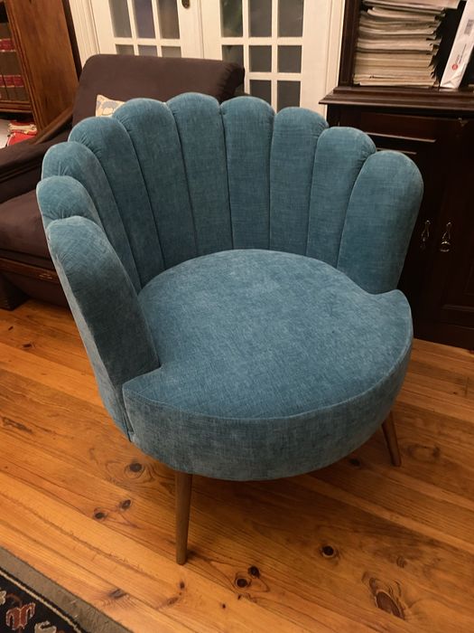 2 Poltronas azuis NOVAS