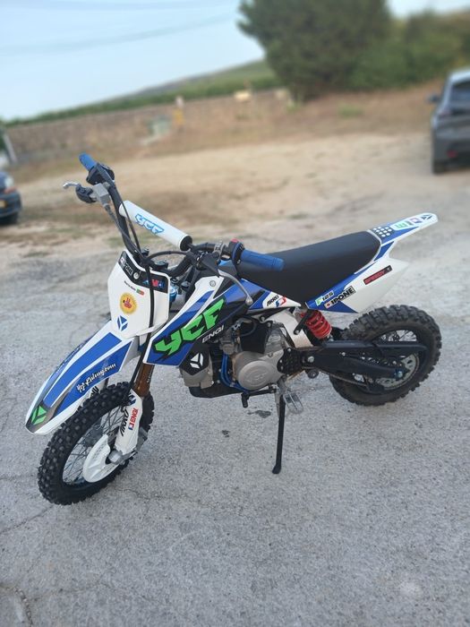 Ycf 125 mota com 2 horas de uso