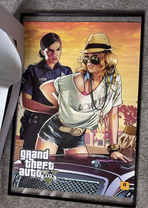 Poster GTA V Promocional Spring 2013 Franklin