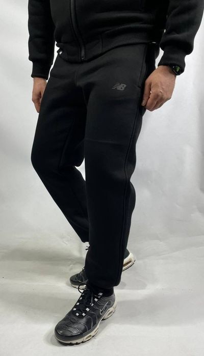 Мужской спортивный костюм New Balance зимний на флисе