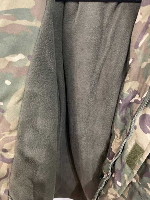 Бушлат зимовий на флісі мультикам до -25