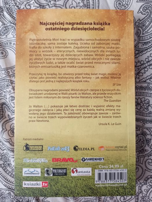 Książka Wśród obcych, Jo Walton