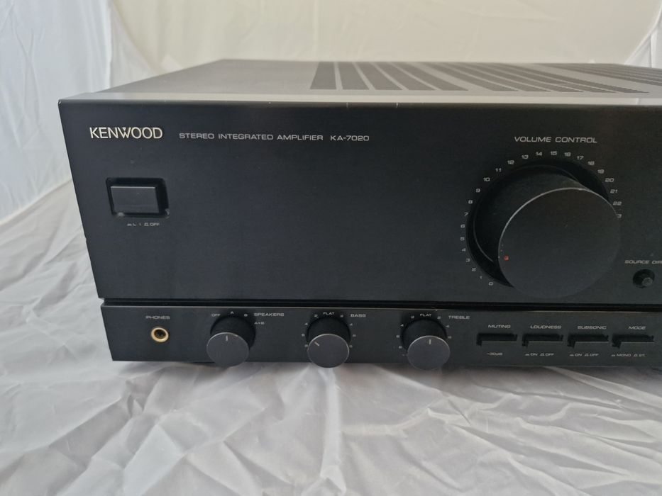Wzmacniacz Kenwood KA-7020 – Klasyk. Po serwisie.
