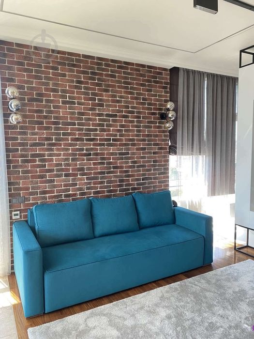 Плитка бетонна пряма Саватекс Декор Цегла клінкерна червона 0,6 кв.м