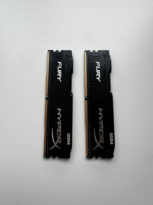 Оперативна памʼять HyperX 16 GB DDR4-2400 MHz Fury Black
